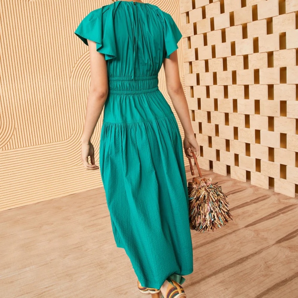 Ulla Johnson Darlene dress in Verdigris